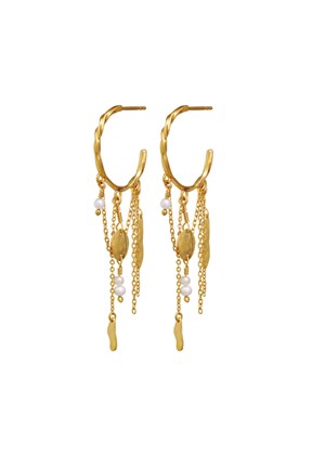 Notus earring Gold Maanesten